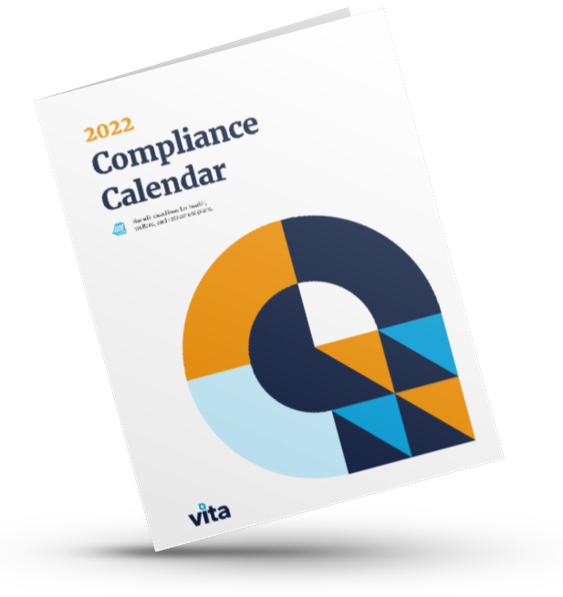 Vita's compliance calendar