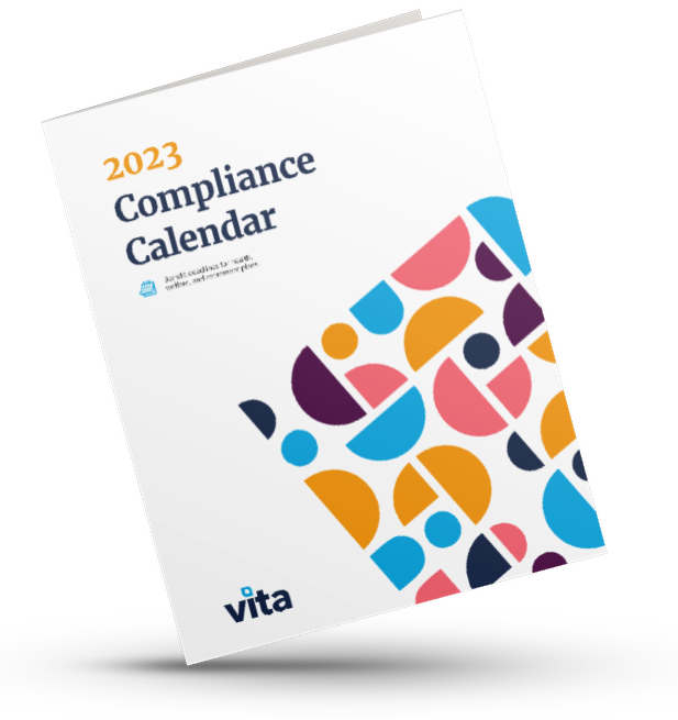 Image of Vita's Compliance Calendar